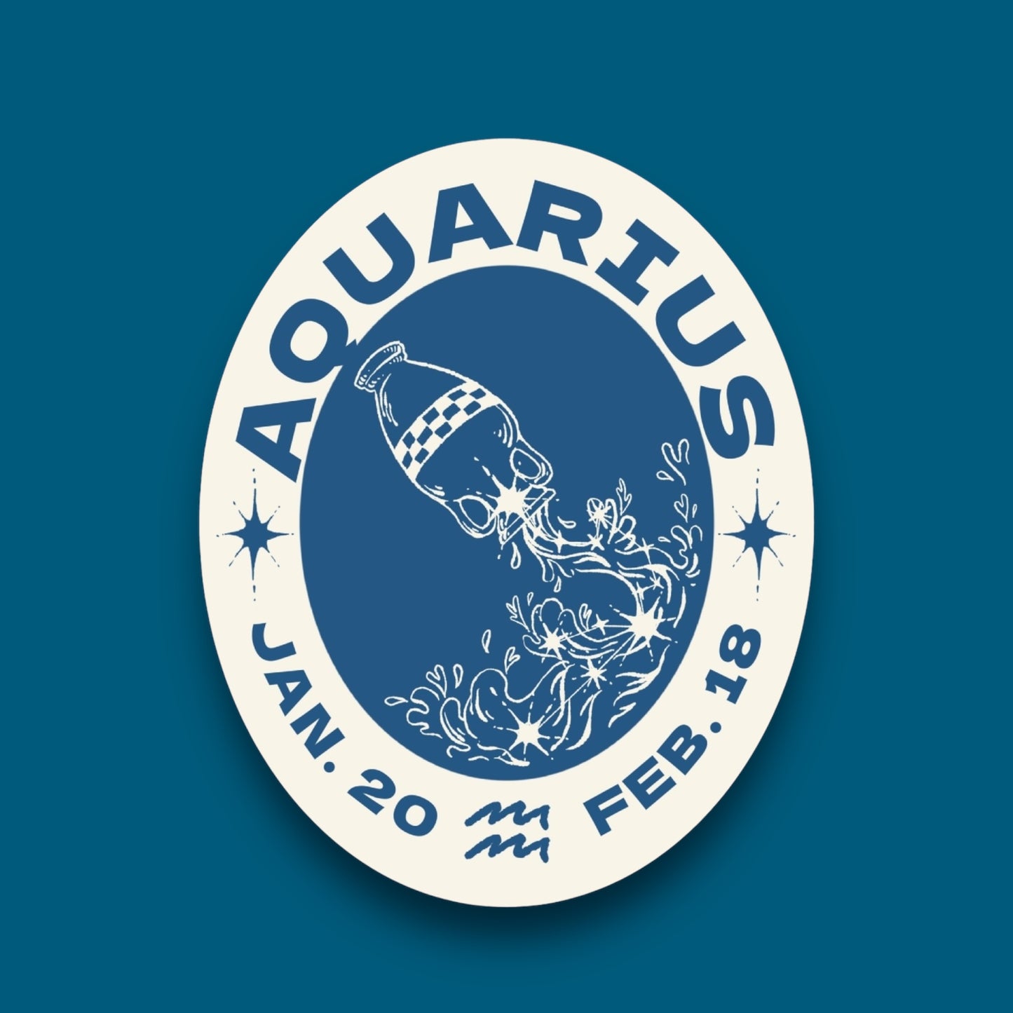 Aquarius Sticker