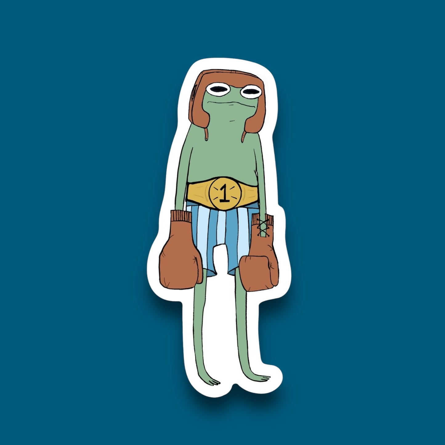 John Cena Frog Sticker