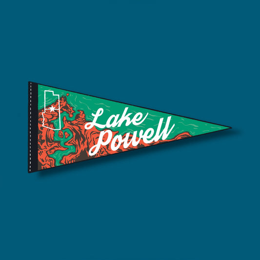 Lake Powell Pennant Sticker