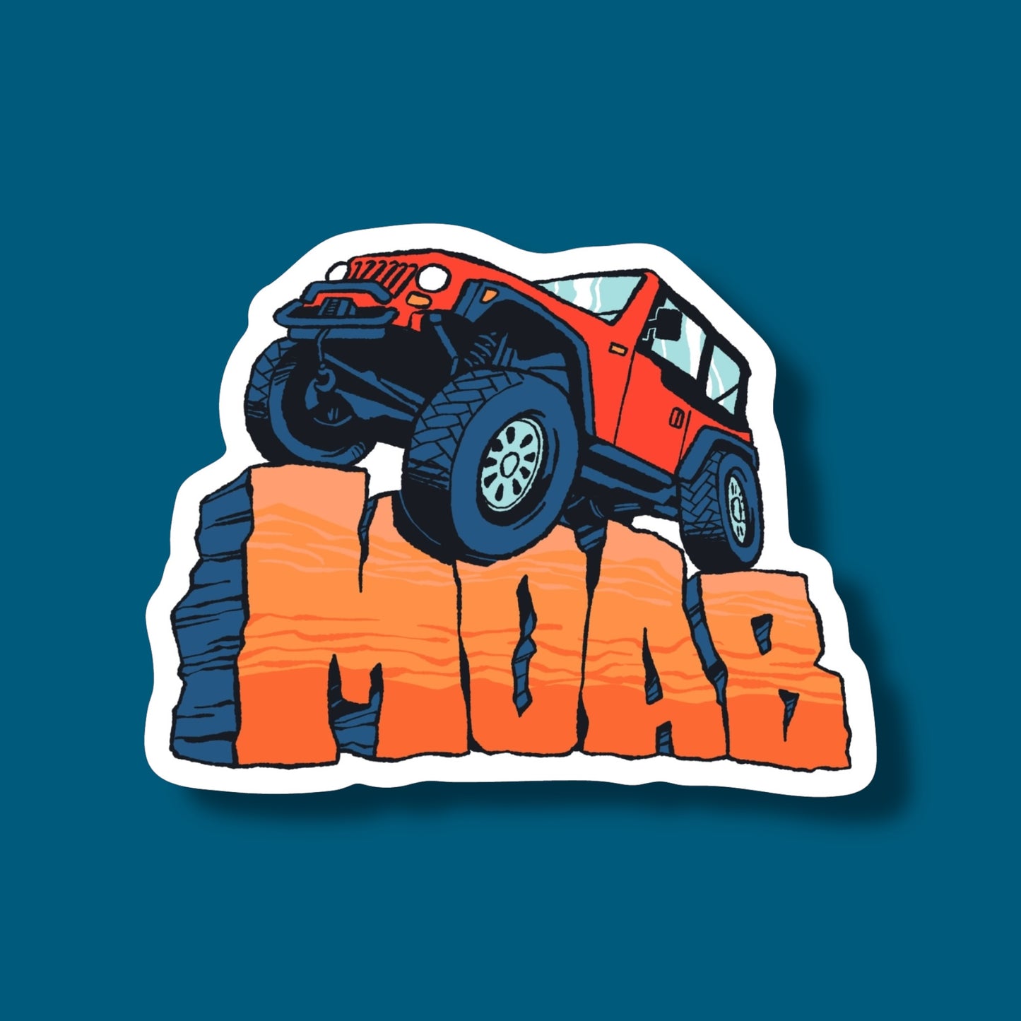 Moab Off-Roading Sticker