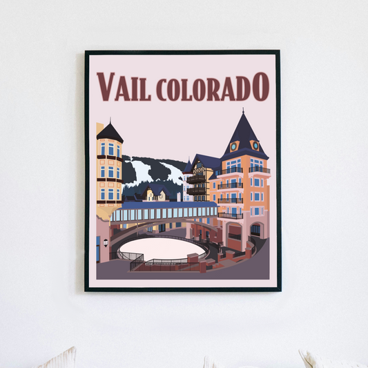 Vail Colorado Poster Print