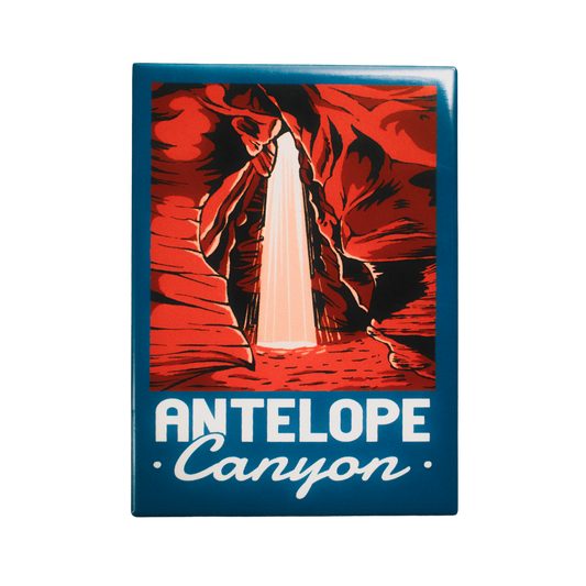Antelope Canyon Hike Fridge Magnet (Pack of 12)