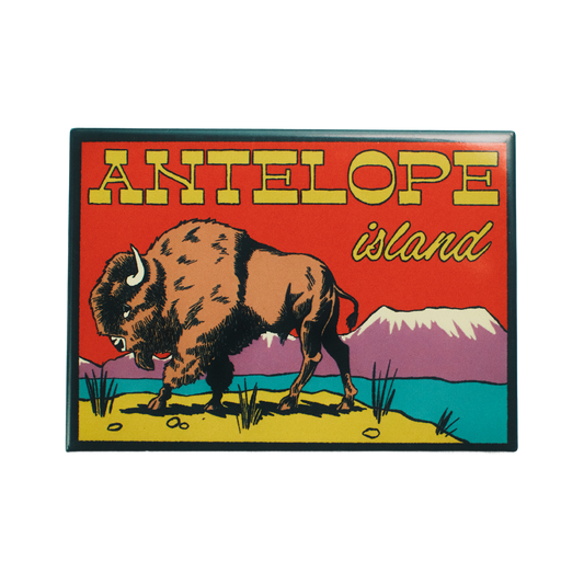 Antelope Island Fridge Magnet (Pack of 12)