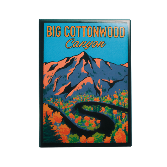 Big Cottonwood Canyon Fridge Magnet (Pack of 12)