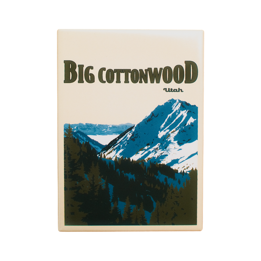 Big Cottonwood Utah Fridge Magnet (Pack of 12)