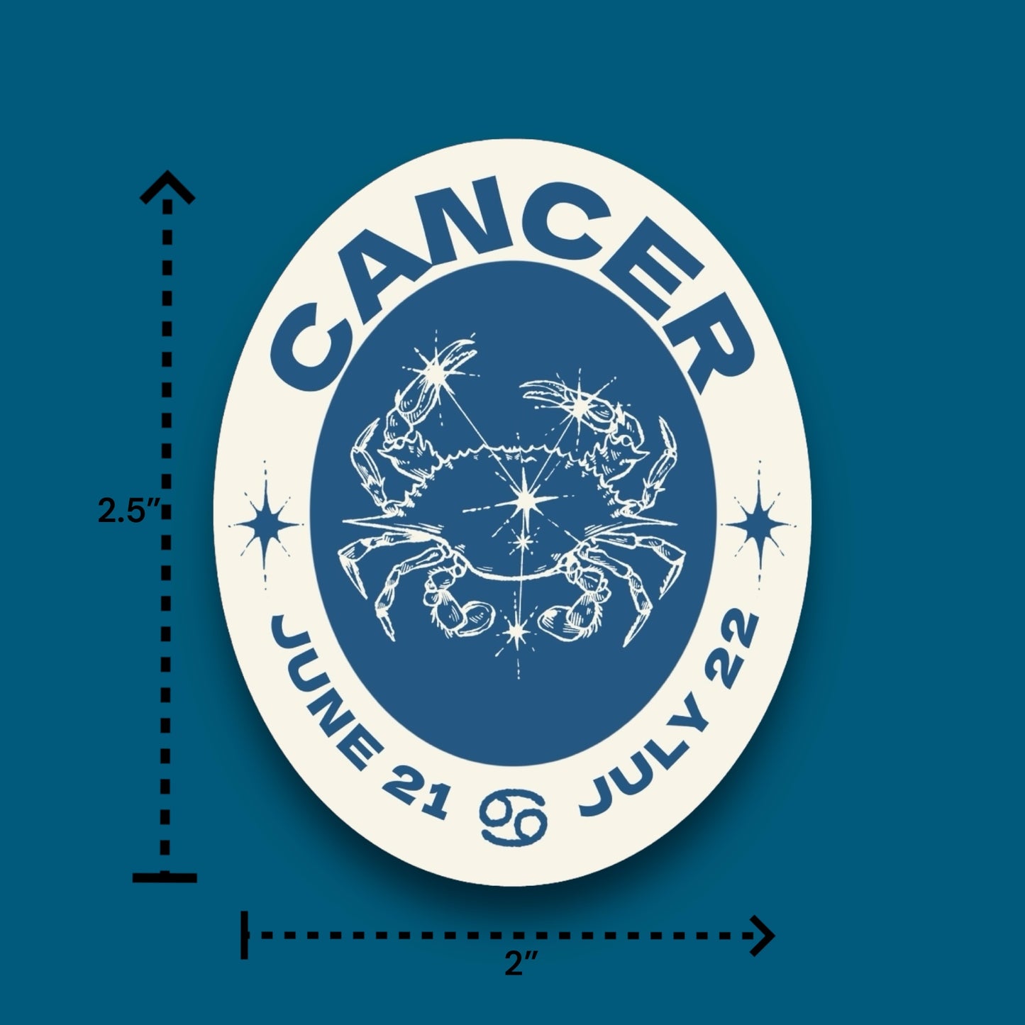 Cancer Sticker