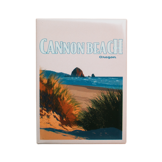 Cannon Beach Fridge Magnet (Pack of 12)