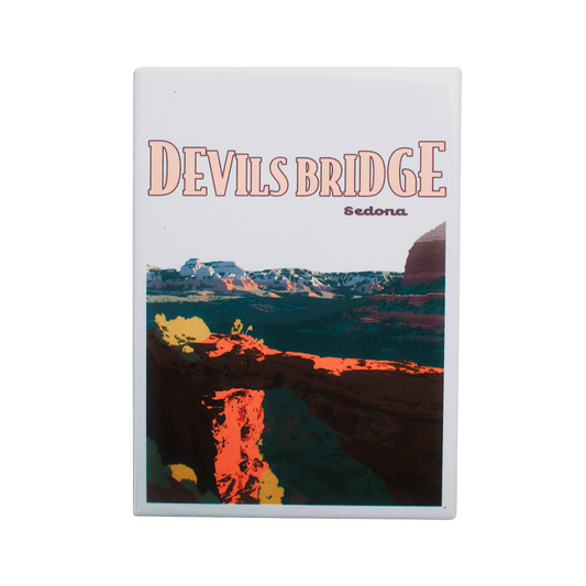 Devil's Bridge Sedona Classic's Fridge Magnet (Pack of 12)