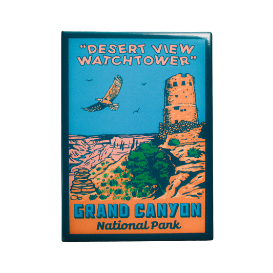 Grand Canyon Watchtower Fridge Magnet (Pack of 12)