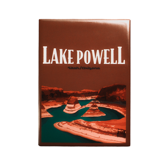 Lake Powell Utah and Arizona Fridge Magnet (Pack of 12)