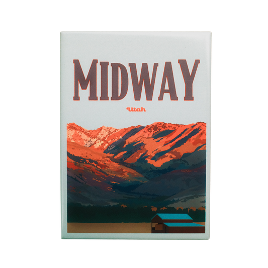Midway Utah Fridge Magnet (Pack of 12)