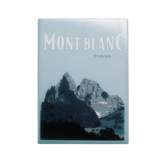 Mont Blanc France Fridge Magnet (Pack of 12)