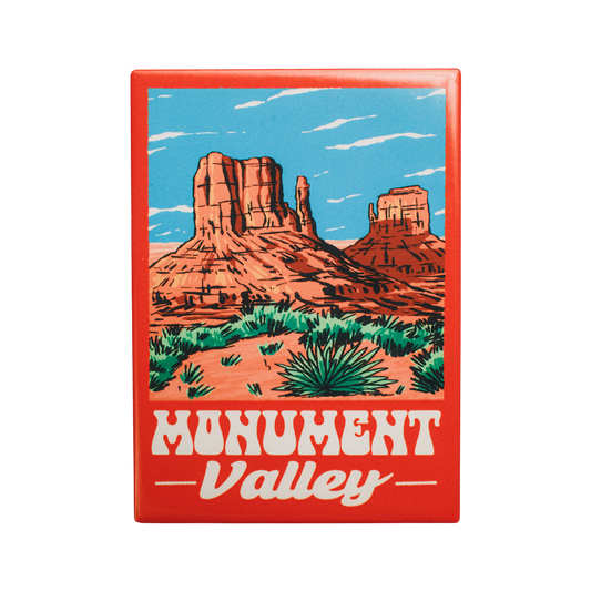 Monument Valley Fridge Magnet (Pack of 12)