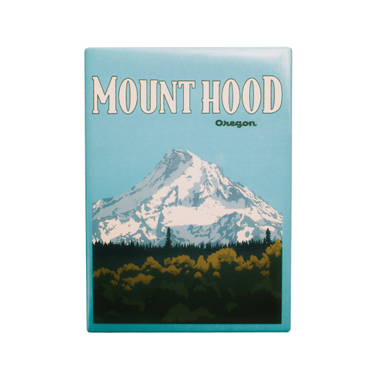 Mount Hood Oregon Fridge Magnet (Pack of 12)