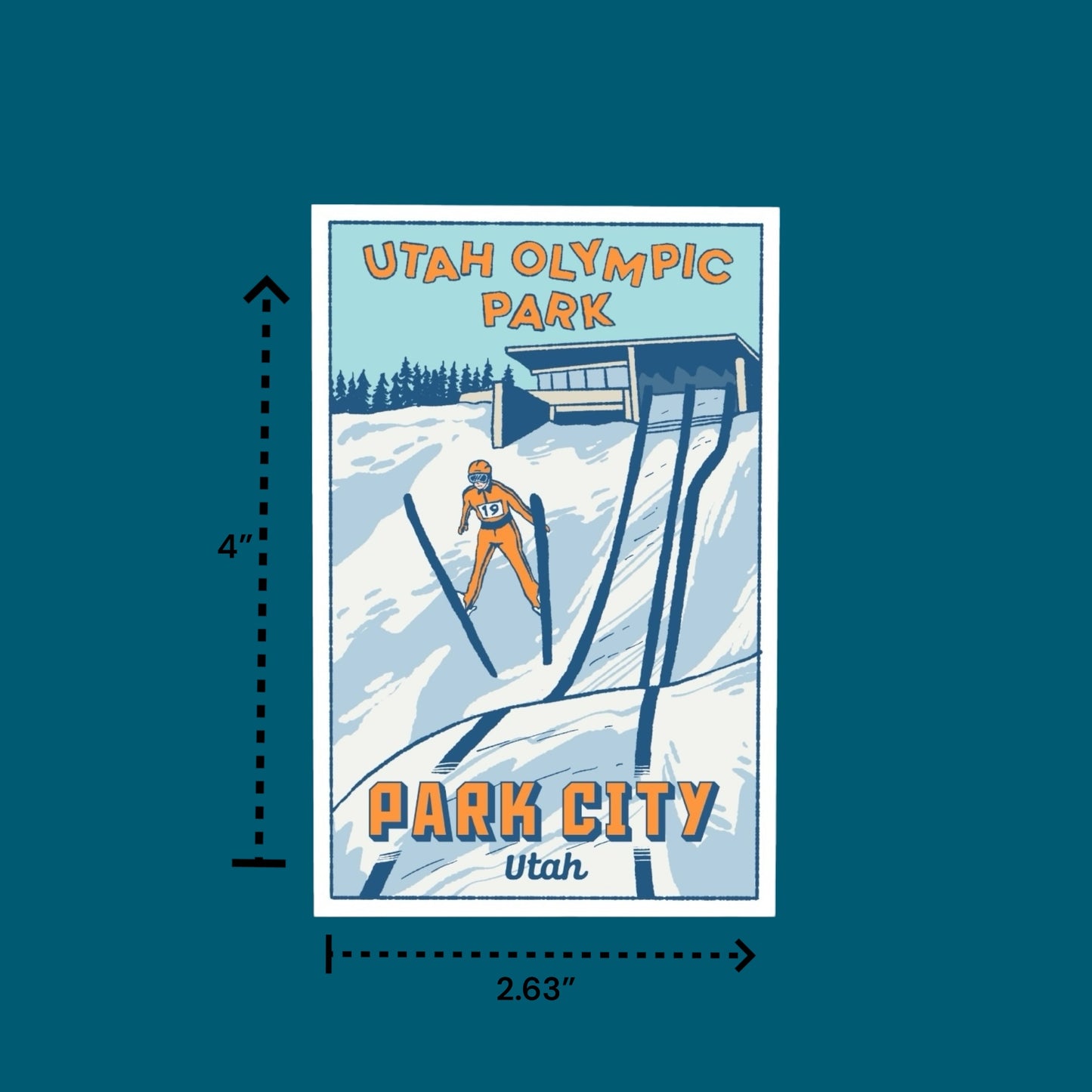 Utah Olympic Park Sticker