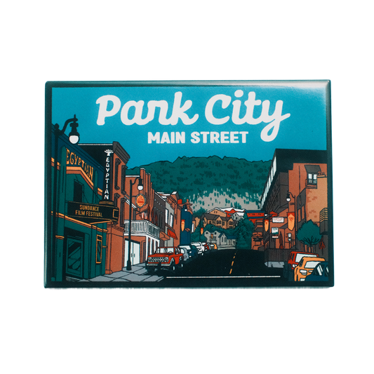 Park City Main Street Fridge Magnet (Pack of 12)