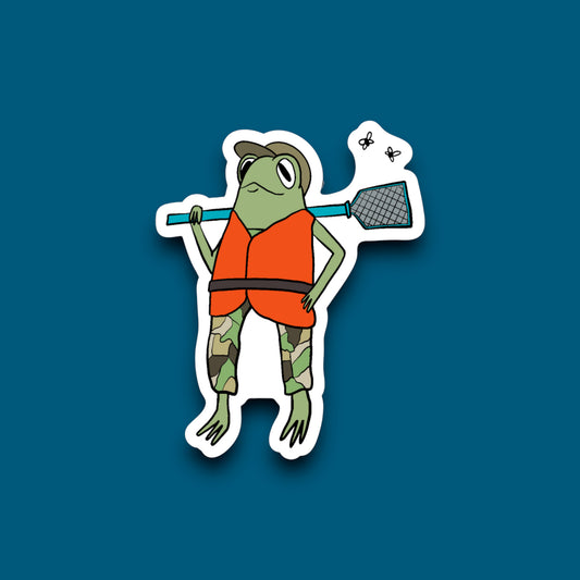 Pre Hunt Frog Sticker (Pack of 12)