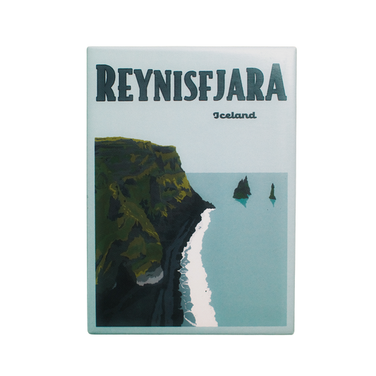 Reynisfjara Iceland Fridge Magnet (Pack of 12)