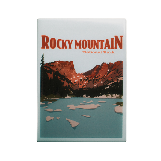 Rocky Mountain National Park Fridge Magnet (Pack of 12)
