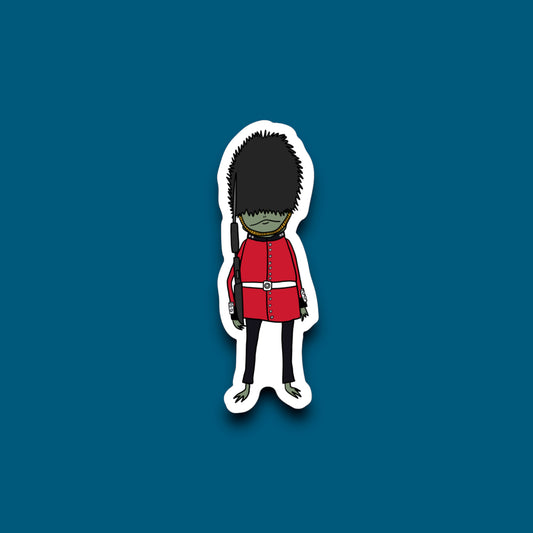 Royal Guard Frog Sticker (Pack of 12)