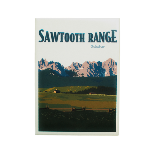 Sawtooth Range Fridge Magnet (Pack of 12)