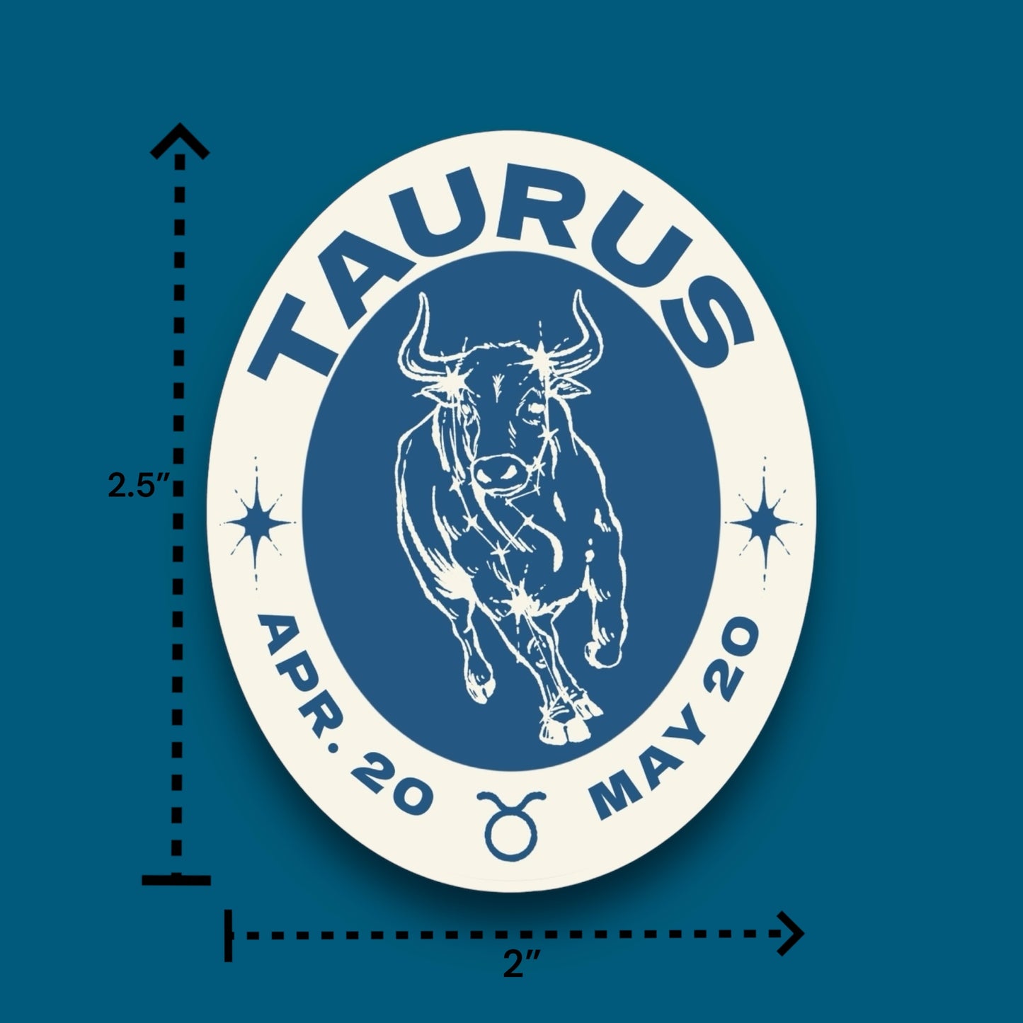 Taurus Sticker