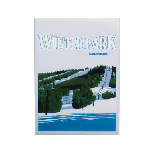 Winter Park Colorado Fridge Magnet (Pack of 12)