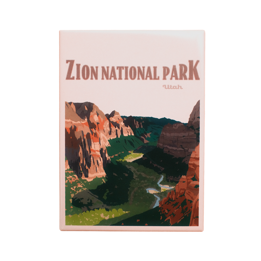 Zion National Park Fridge Magnet (Pack of 12)